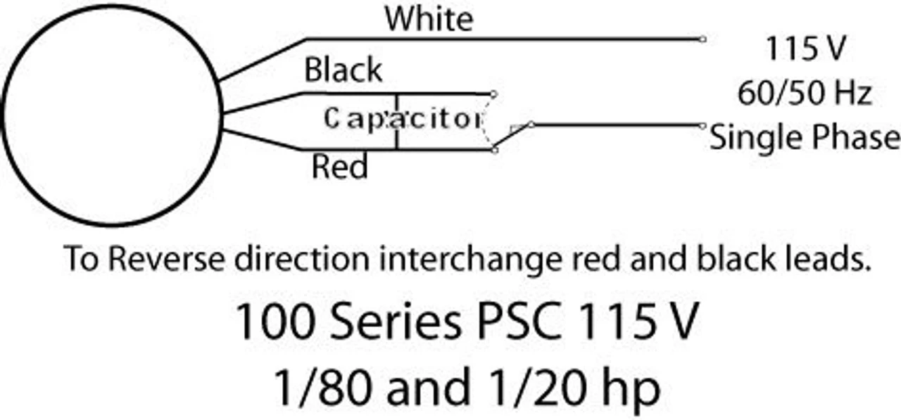 Dayton Model 6A195 Gear Motor 95 RPM 1/20 Hp 115V 60/50HZ. - Image 3