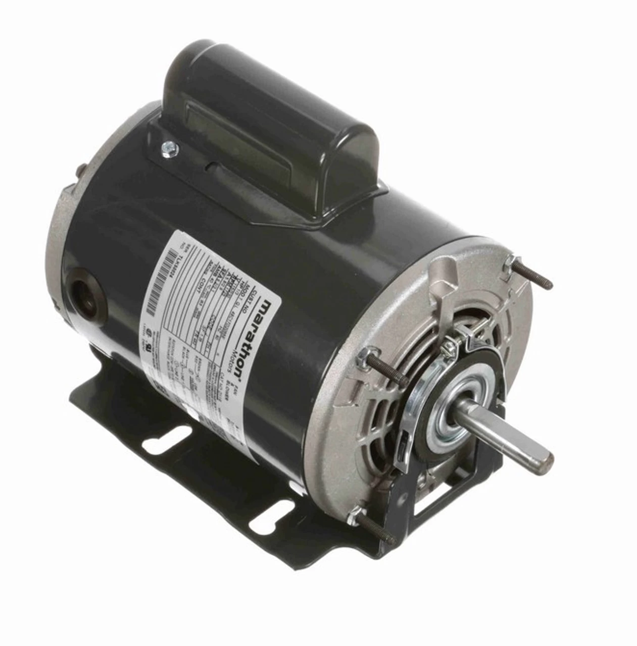 D119 Marathon 1/3 Hp (1 Speed) 115/230V 1800 RPM ODP 48Z Frame Cap Start Resilient Base Motor