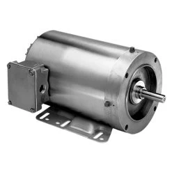 WDP1S2AC Nidec 1 Hp 1800 RPM 145TC Frame (Rigid Base) 208-230/460V TENV 3-Phase Washdown Motor