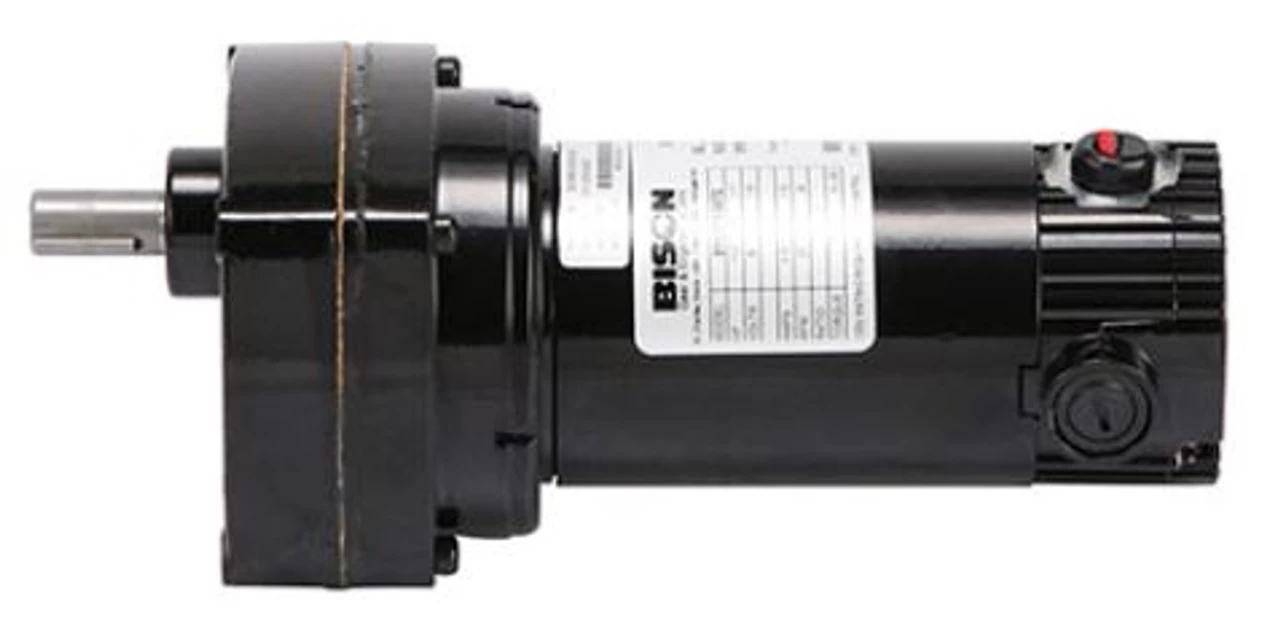 Bison 011-190-0072 Gear Motor 1/20 Hp 25 RPM 90/130VDC - Image 2