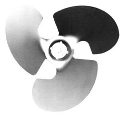 Model 2256 Century Unit Bearing Aluminum Fan Blade 4 Watt, 7.75" Diameter, Suction # 2256