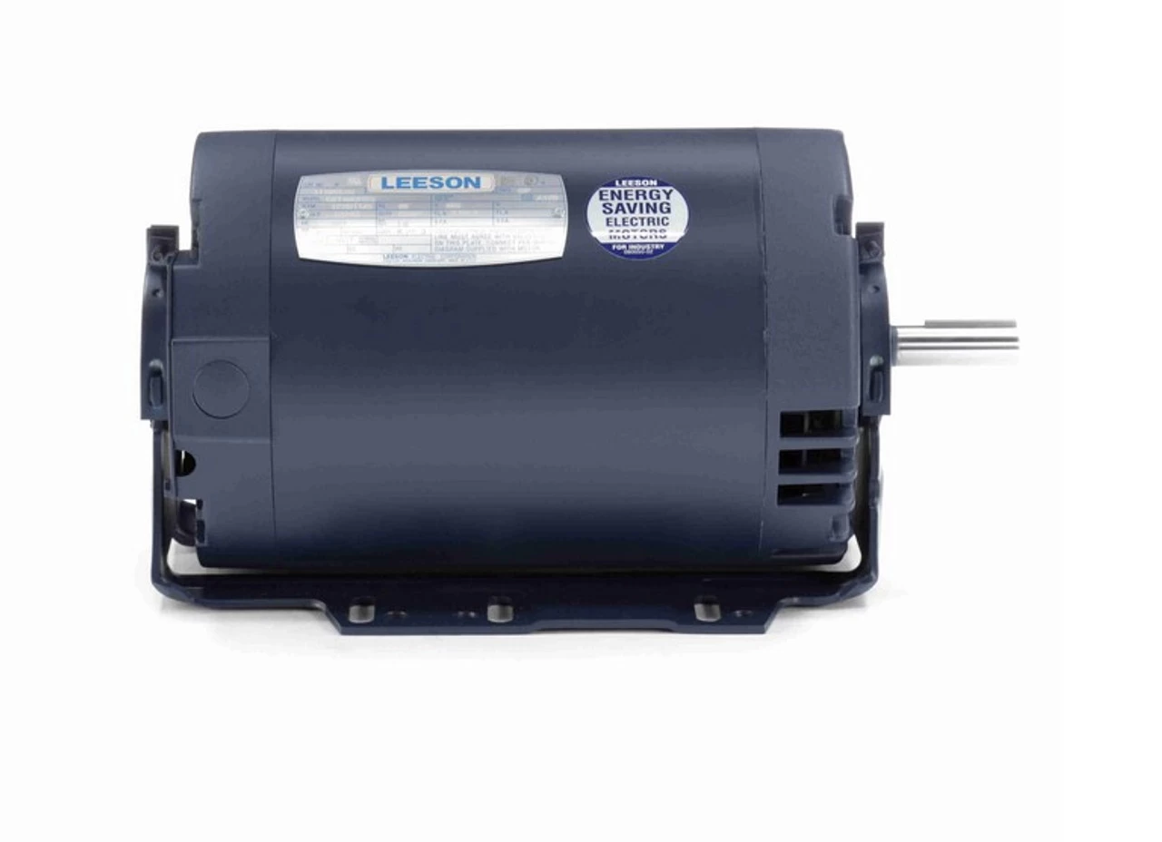 111963.00 Leeson 1 1/2 Hp 1800 RPM 460V 56H Frame (Resilient Base) ODP 3-Phase Fan Motor - Image 3