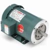 121672.00 Leeson 1 1/2 Hp 3600 RPM 230/460V 143TC Frame TEFC C-Face (with Base) 3-Phase Motor