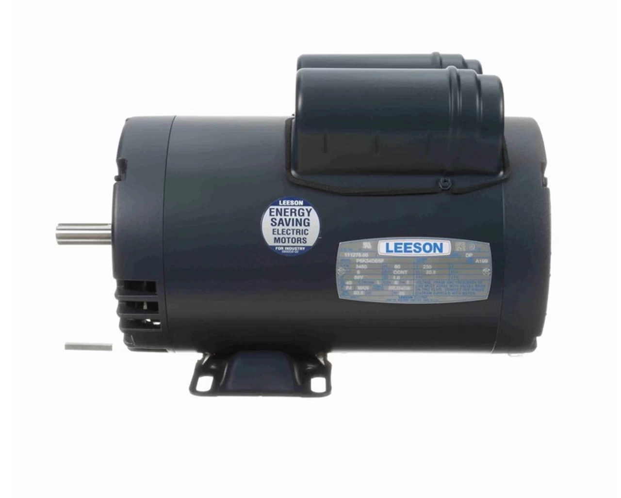 111275.00 Leeson 5 Hp 3600 RPM 230V 56Y Frame (Rigid Base) ODP 1-Phase Compressor Motor - Image 3