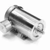 121882.00 Leeson 2 Hp 1800 RPM 230/460V 145TC Frame (Rigid Base) TEFC 3-Phase Stainless Wash-Down Motor