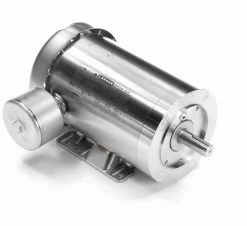 121882.00 Leeson 2 Hp 1800 RPM 230/460V 145TC Frame (Rigid Base) TEFC 3-Phase Stainless Wash-Down Motor