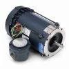 111097.00 Leeson 3/4 Hp 3600 RPM 115/208-230V 56C Frame Explosion-Proof C-Face (no Base) 1-Phase Motor