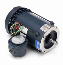 111097.00 Leeson 3/4 Hp 3600 RPM 115/208-230V 56C Frame Explosion-Proof C-Face (no Base) 1-Phase Motor