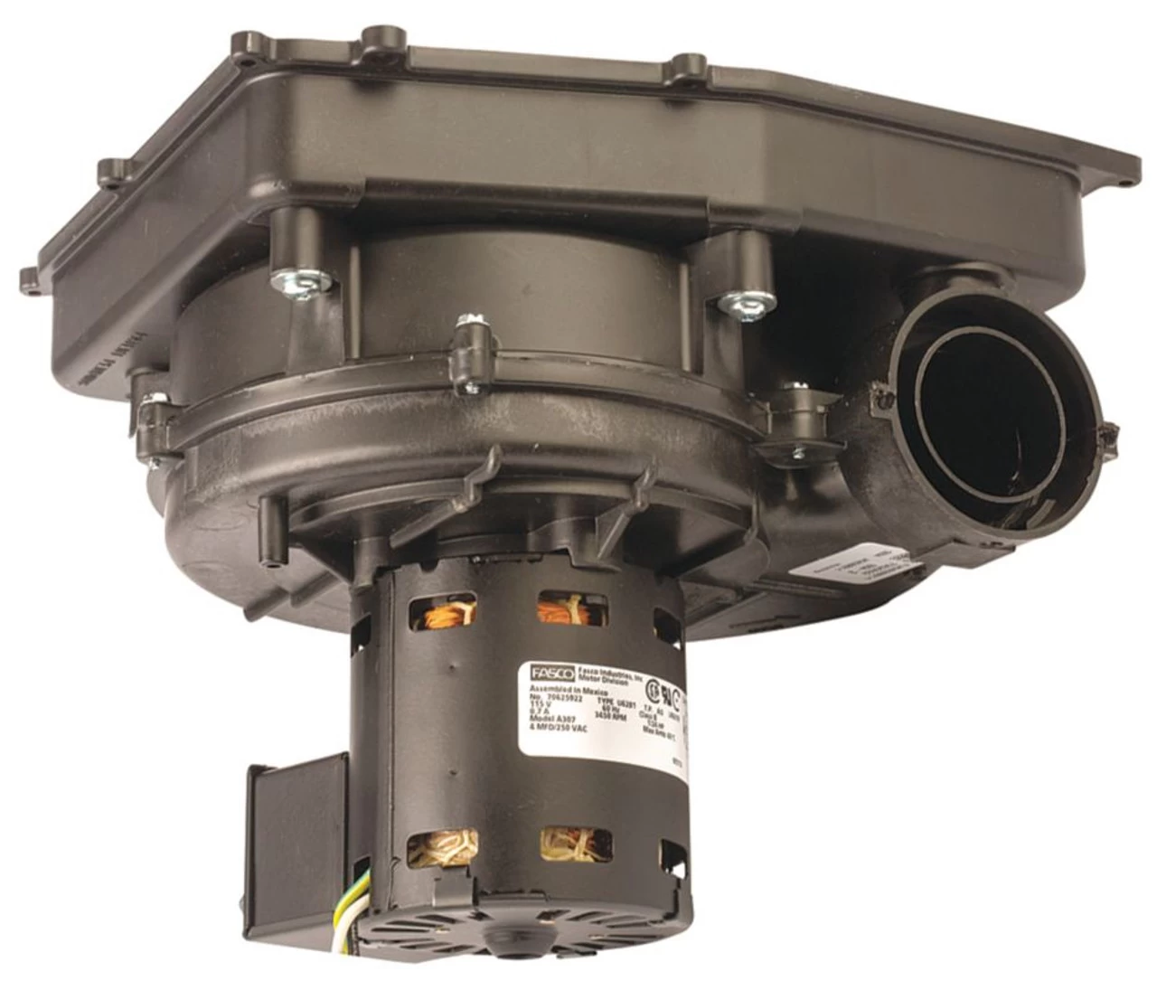 Fasco A307 Intercity Furnace Flue Exhaust Venter Blower 115V Fasco 1149097, 1008416P - Image 4