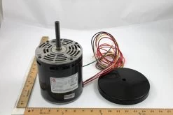 1266 Nidec 1 Hp 1100 RPM 575V 5.6" Dia (No Base) 1-Speed OAO 3-Phase Commercial Condenser Motor