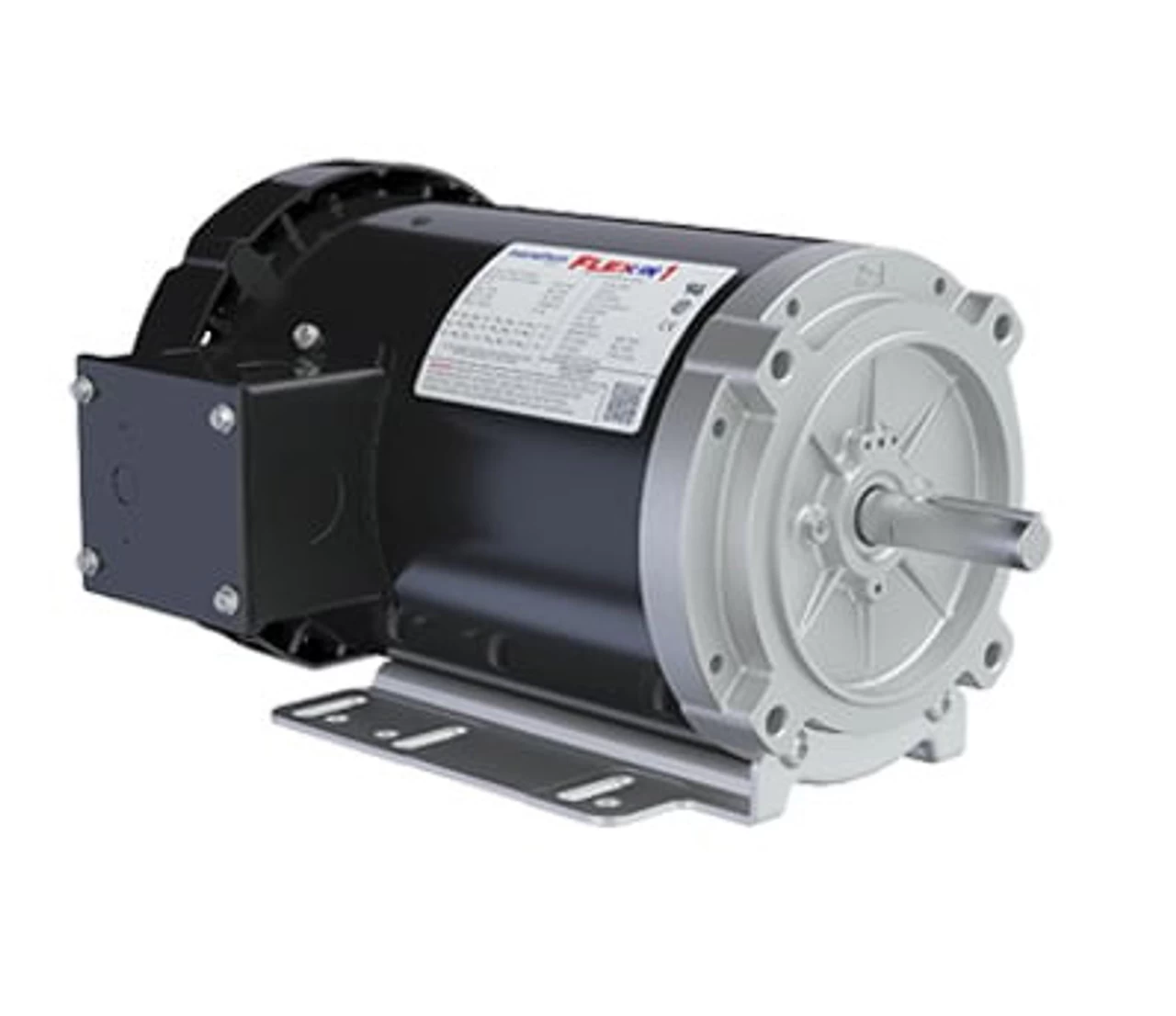 FX02BK004 | 2 HP 1800 RPM 56HC 208-230/460V 3 Phase TEFC, FLEX-IN-1 Marathon Electric Motor