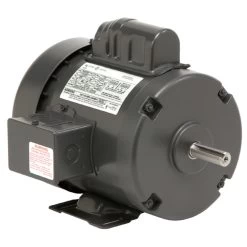 T34CA2J Nidec 3/4 Hp 1800 RPM 115/208-230V 56 Frame (Rigid Base) 1-Speed TEFC Cap Start Motor
