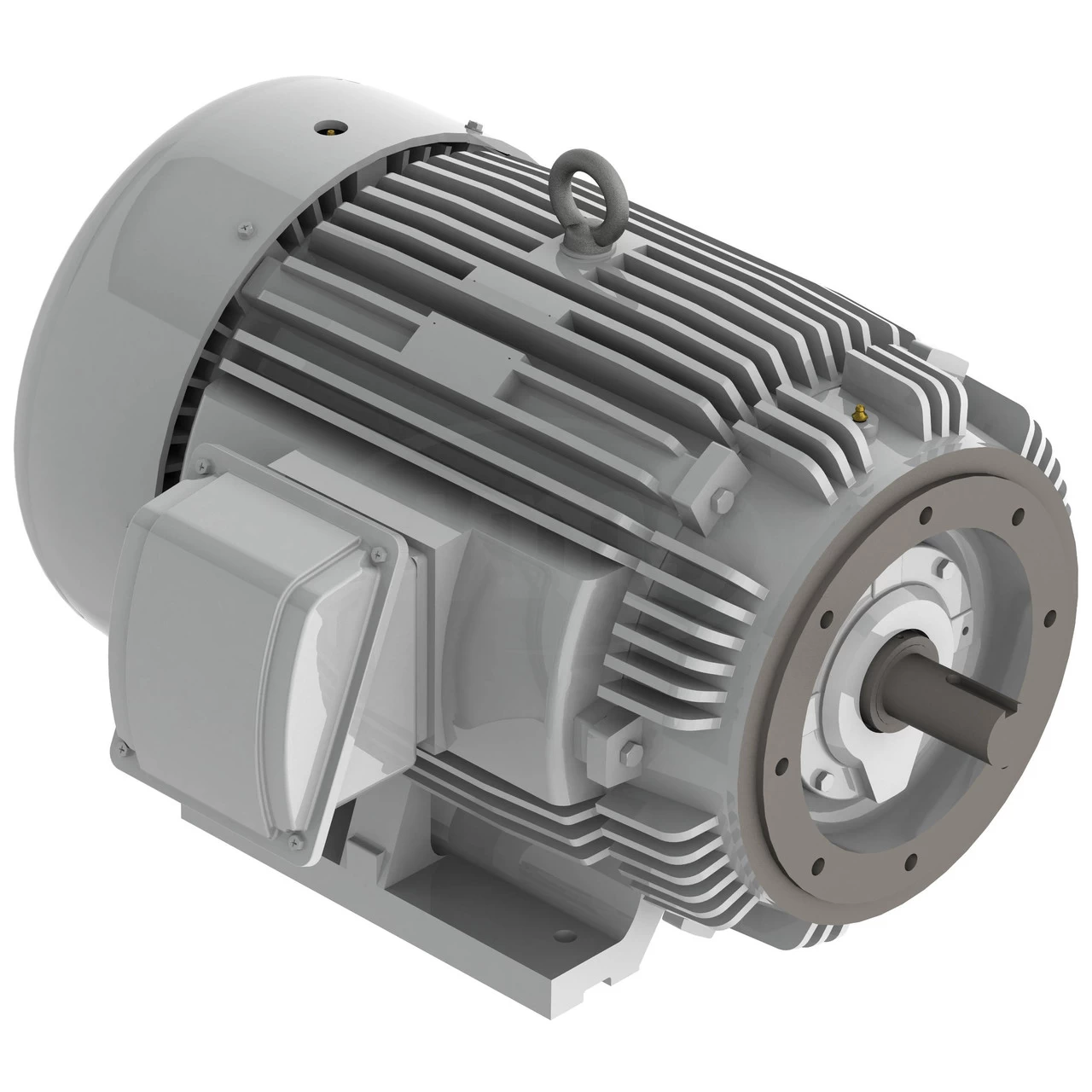 EP0036C TECO Westinghouse 3 Hp 1200 RPM 213TC Cast Iron 230/460V TEFC Severe Duty 3-Phase Motor