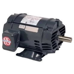 D5P2H Nidec 5 Hp 1800 RPM 184T Frame (Rigid Base) 200V ODP 3-Phase Electric Motor