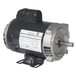 EC0504B Nidec 1/2 Hp 1800 RPM 115/208-230V 56C Frame (Rigid Base) ODP 1-Phase Electric Motor