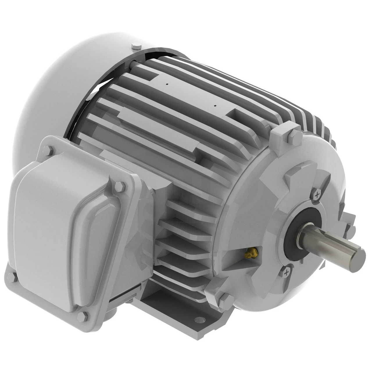 EP00265 TECO Westinghouse 2 Hp 1200 RPM 184T Cast Iron 575V TEFC Severe Duty 3-Phase Motor
